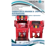 Sandblasting machines MICRON New
