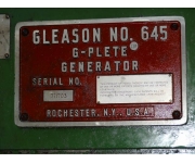 Gear machines gleason Used